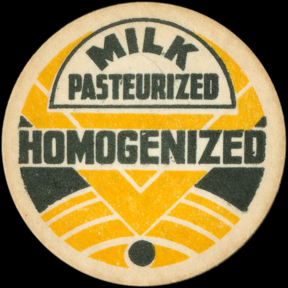 Willow Brook Dairy pasteurized milk cap from West Bridgewater.