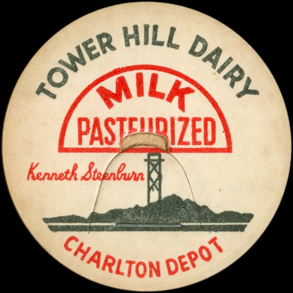 Gribbler Dairy Grade A coffee cream cap from Van Wert, Ohio.